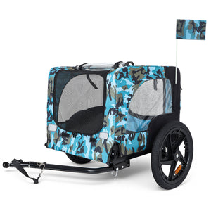 Trailer All Outdoor Heavy Duty Collapsible Pet Bike Trailer with 16-Inch Wheels - view 8