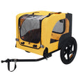 Trailer All Pet Bike Trailer with Steel Frame and Foldable Design
