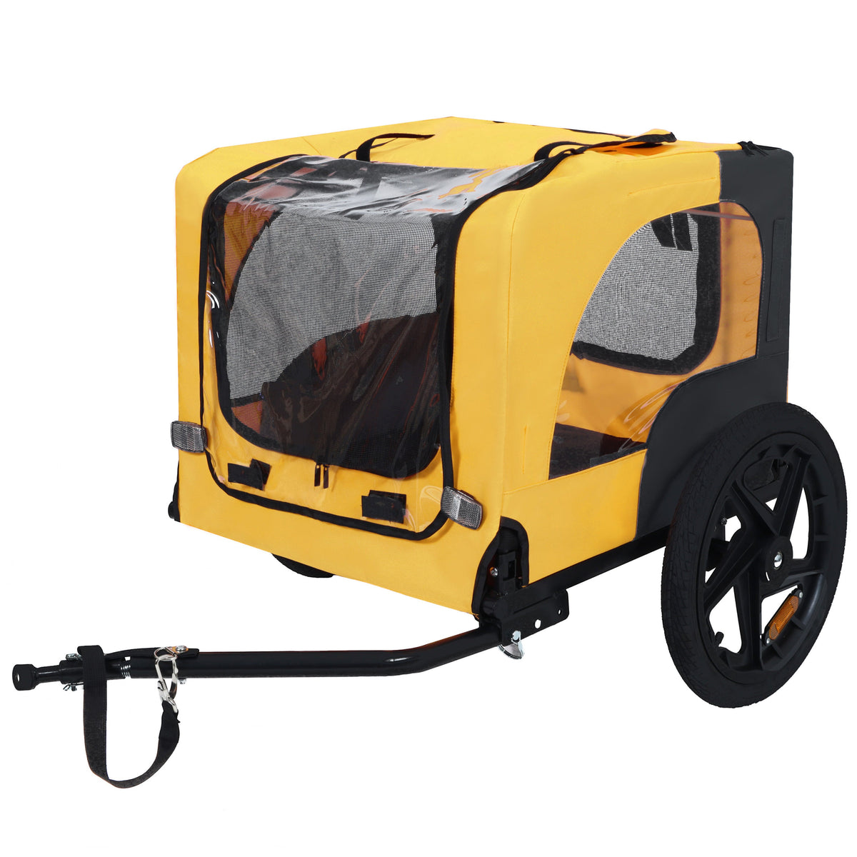 Trailer All Pet Bike Trailer with Steel Frame and Foldable Design