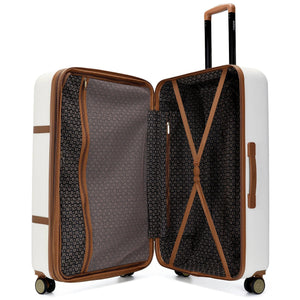 Grace 3 Piece Expandable Retro Luggage Set | Travellty