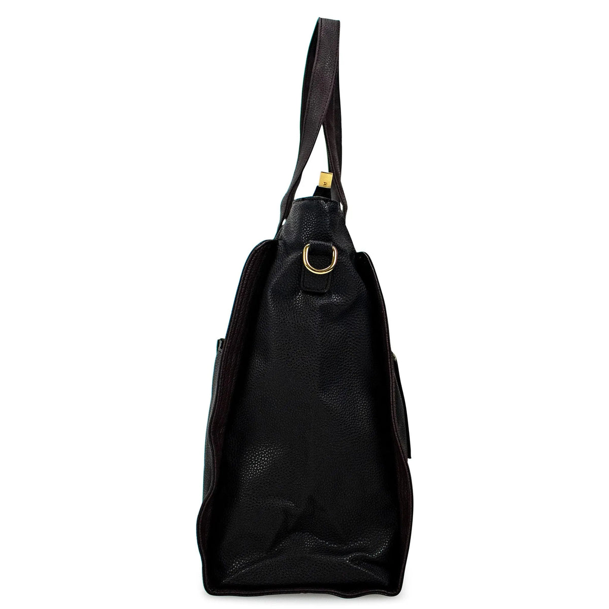 Rose Vegan Leather Weekender Tote Bag | Travellty