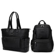 Voyage 2 Piece Weekender & Backpack Set - Black | Travellty