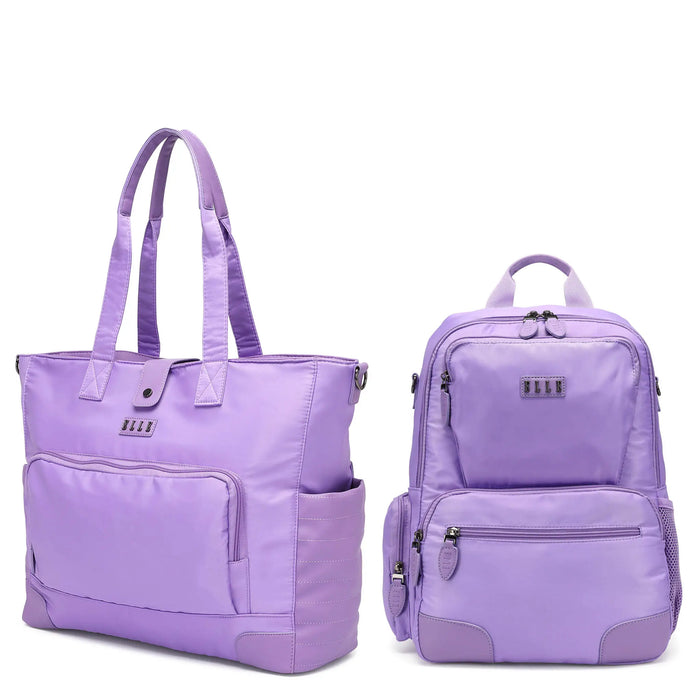 Voyage 2 Piece Weekender & Backpack Set - Lavender | Travellty