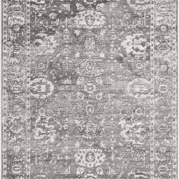 Tripp Distressed Gray Rug