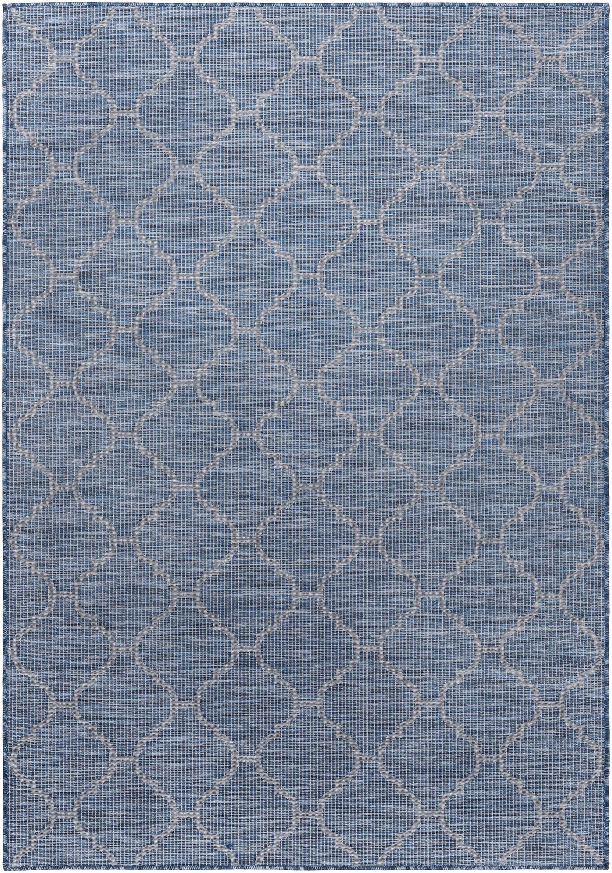 Blue Moolap Outdoor Rug - Clearance
