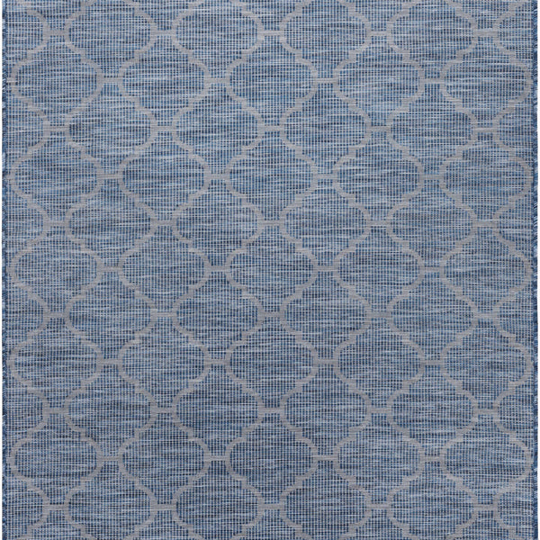 Blue Moolap Outdoor Rug - Clearance