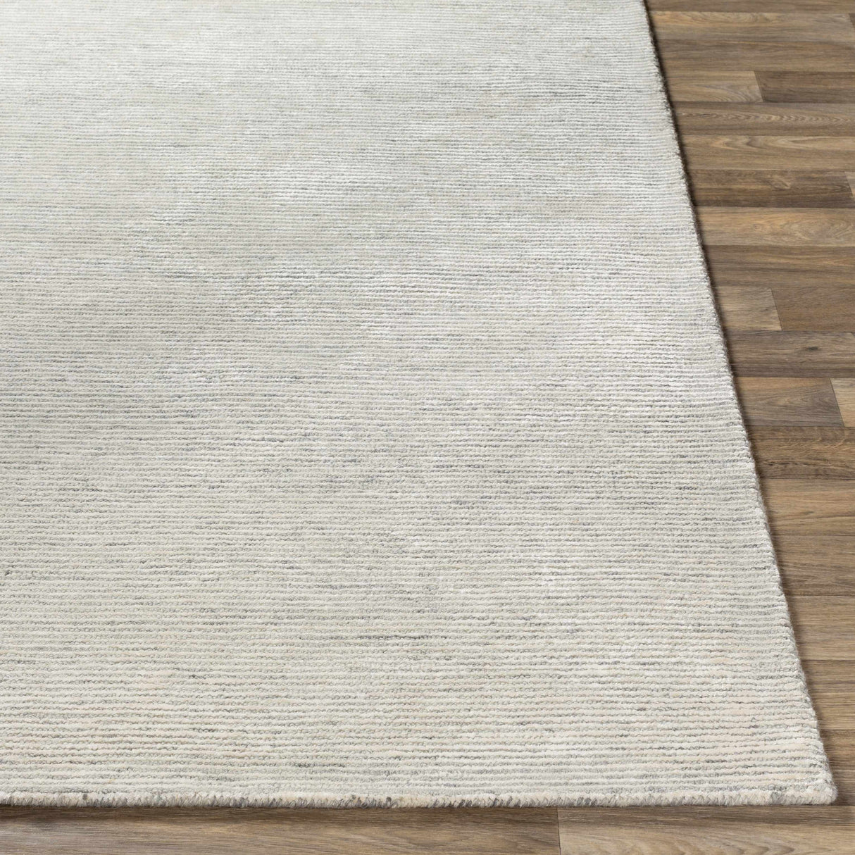 Orcas Hand Tufted Wool-Blend Rug - Aqua