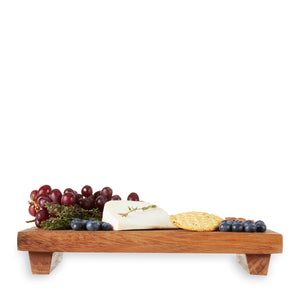 Twine Living Acacia Footed Serving Board - view 3