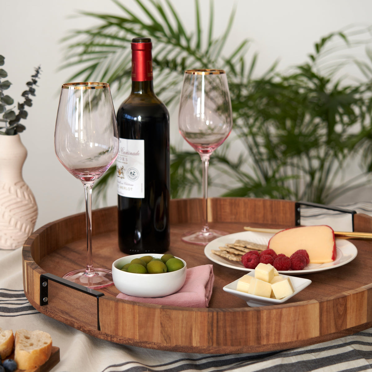 Twine Living Acacia Lazy Susan - view 4
