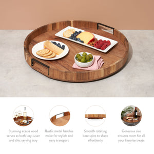 Twine Living Acacia Lazy Susan - view 5