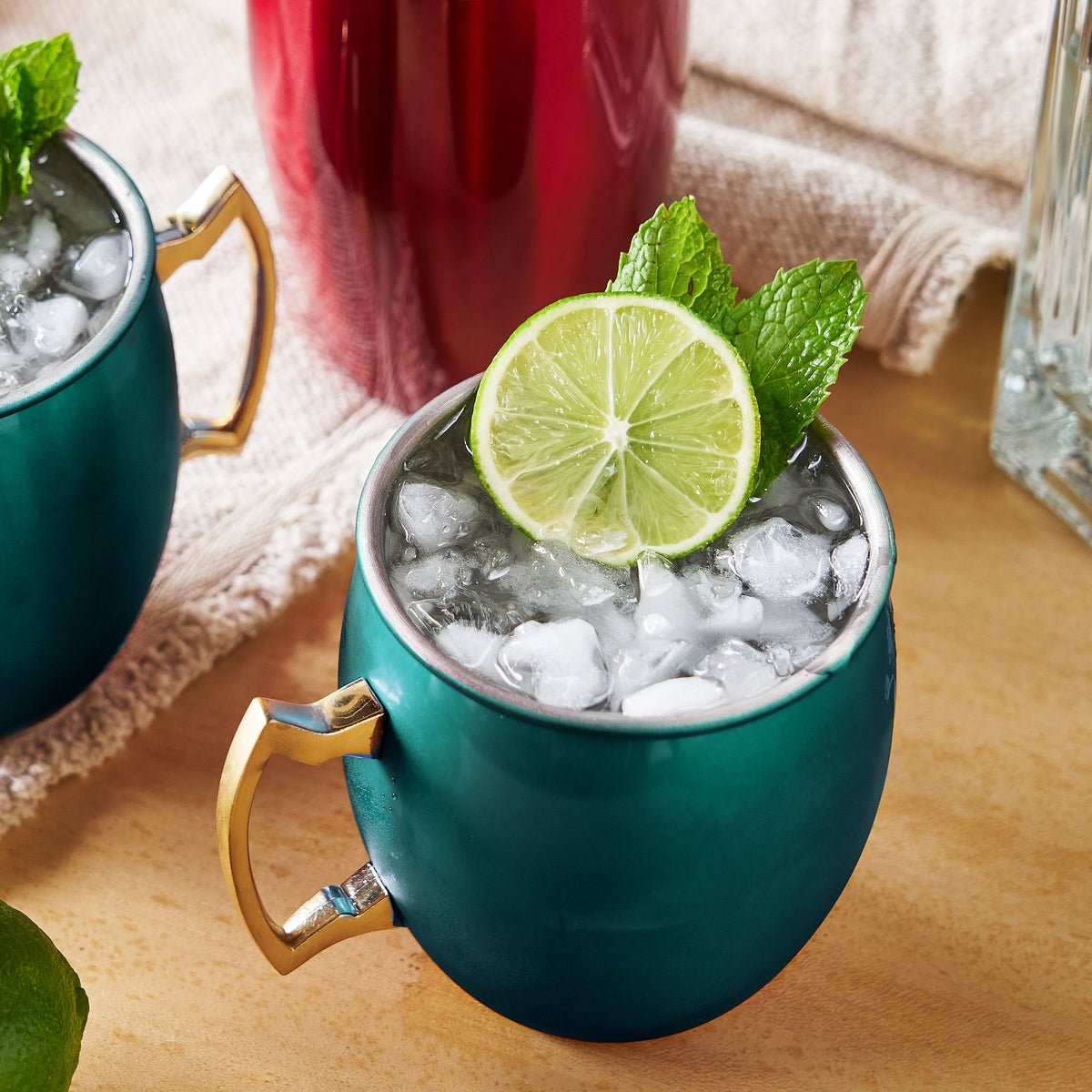 Twine Living Emerald Moscow Mule Mug