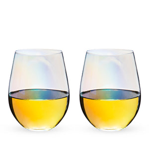 Twine Living Luster Stemless Wine Glasses - view 3