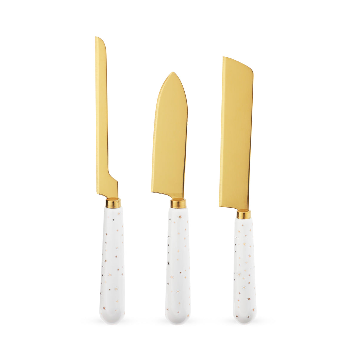 Twine Living Starlight Cheese Knife Set - view 2