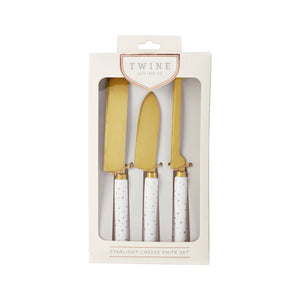 Twine Living Starlight Cheese Knife Set - view 5