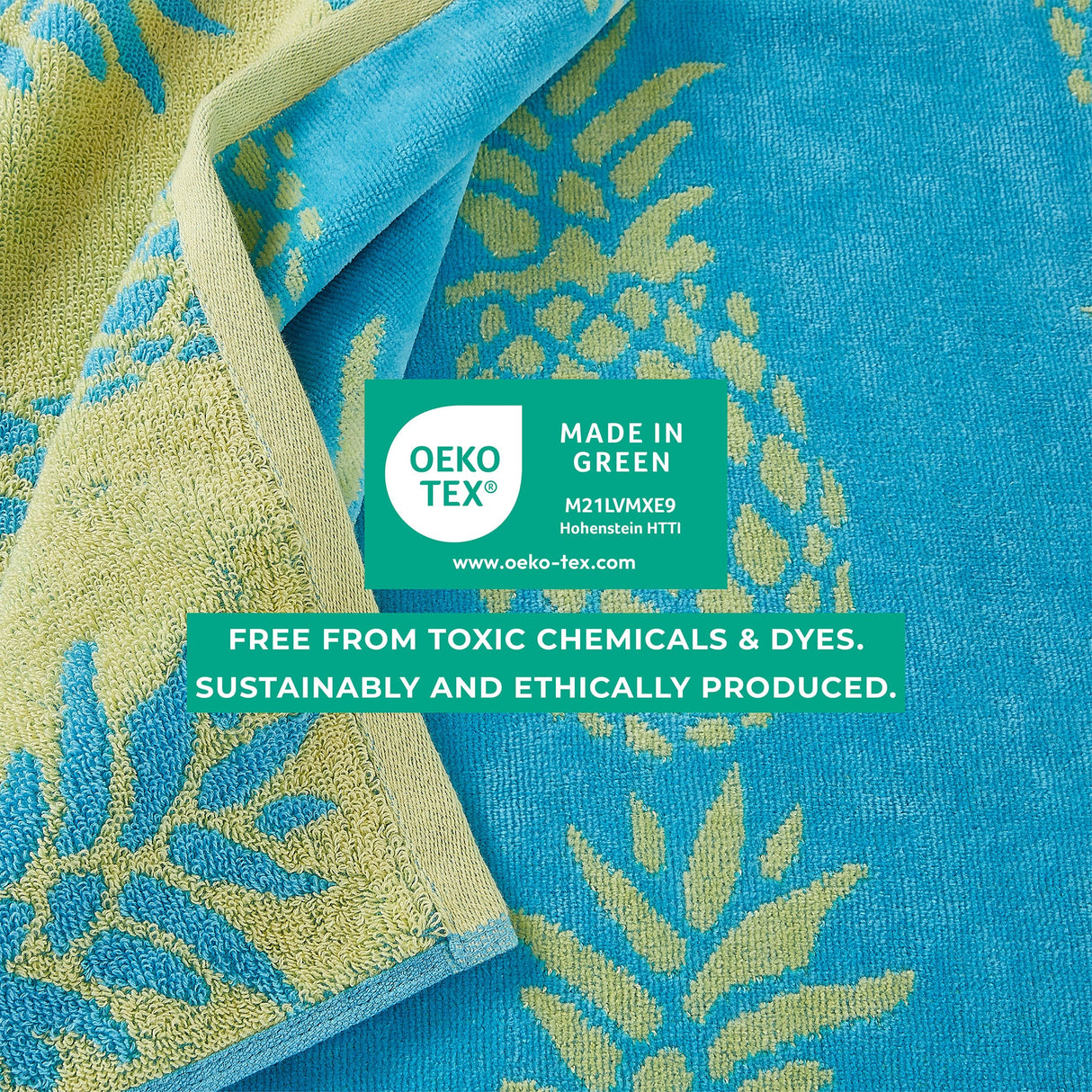 Cotton Velour Beach Towel - Maui Collection