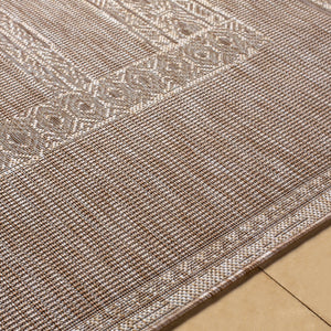 Unidos Beige Area Rug - Promo