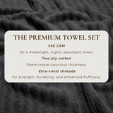 Luxury Cotton Towels - Karina Collection