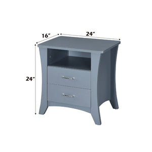 Urban Nest Accent Nightstand with Functional Storage - view 2