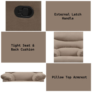 Urban Nest Arcadia Micro Motion Glider Recliner with Smooth Gliding Motion - view 8
