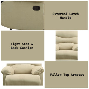 Urban Nest Arcadia Micro Motion Glider Recliner with Smooth Gliding Motion - view 9