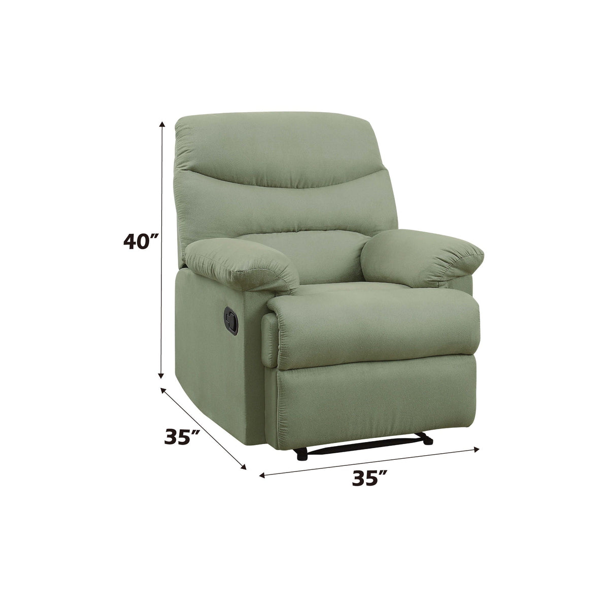 Urban Nest Arcadia Micro Motion Glider Recliner with Smooth Gliding Motion