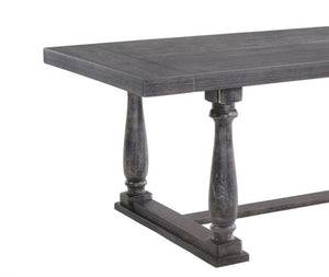 Urban Nest Bernard Weathered Dining Table - view 3