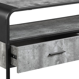 Urban Nest Black TV Stand with Storage Drawers - view 6