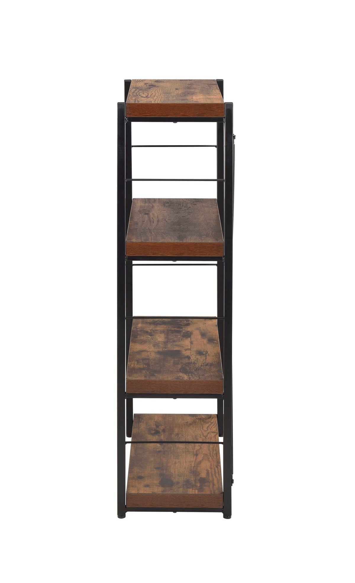 Bob - Bookshelf - Weathered Oak / Black - Best Buy Furniture