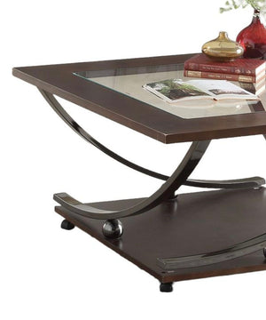 Urban Nest Dark Brown Coffee Table with Modern Elegance - view 3