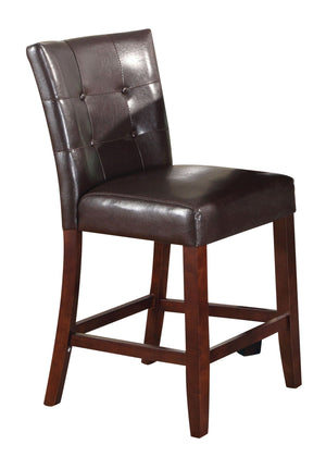 Britney - Counter Height Chair (Set of 2) - Espresso - Best Buy Furniture