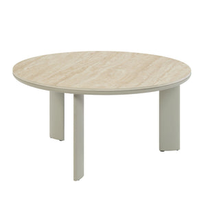 Urban Nest Gray Ceramic Top Coffee Table with Durable Surface - view 3