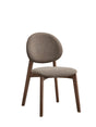 Urban Nest Hadasa Side Chair Set of 2 with Elegant Upholstery in Light Brown