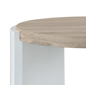 Urban Nest High Gloss End Table with Thick Tabletop - view 4