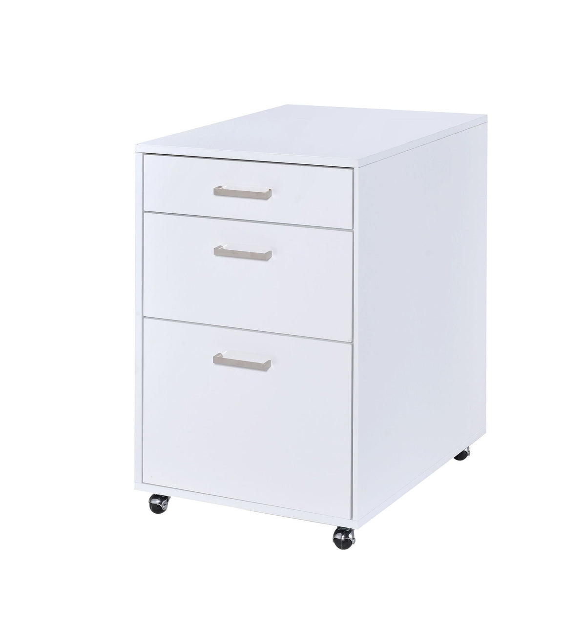 Urban Nest High Gloss Filing Cabinet with Fully Assembled Construction