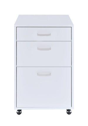 Urban Nest High Gloss Filing Cabinet with Fully Assembled Construction - view 2