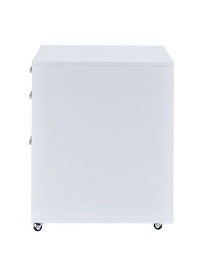 Urban Nest High Gloss Filing Cabinet with Fully Assembled Construction - view 3