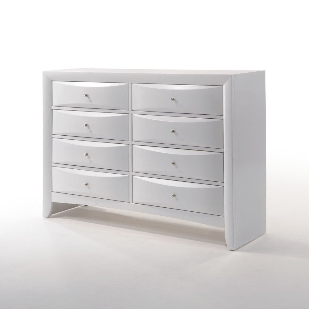 Urban Nest Ireland Ample Storage Dresser with Ample Storage in White