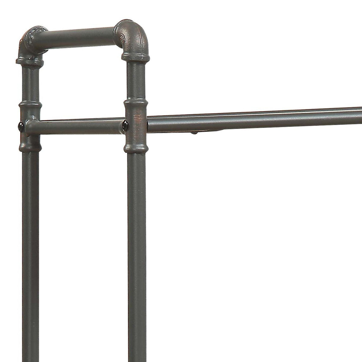 Itzel - Antique Bookshelf - Gray / Oak - Best Buy Furniture