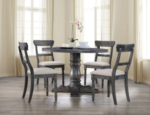 Leventis - Weathered Dining Table - Gray - Best Buy Furniture