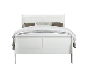 Urban Nest Louis Philippe Sleigh Style Bed with Classic Wood Construction - view 6