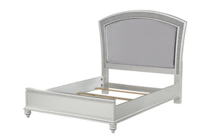 Urban Nest Maverick Panel Bed with Rhinestone Inlay