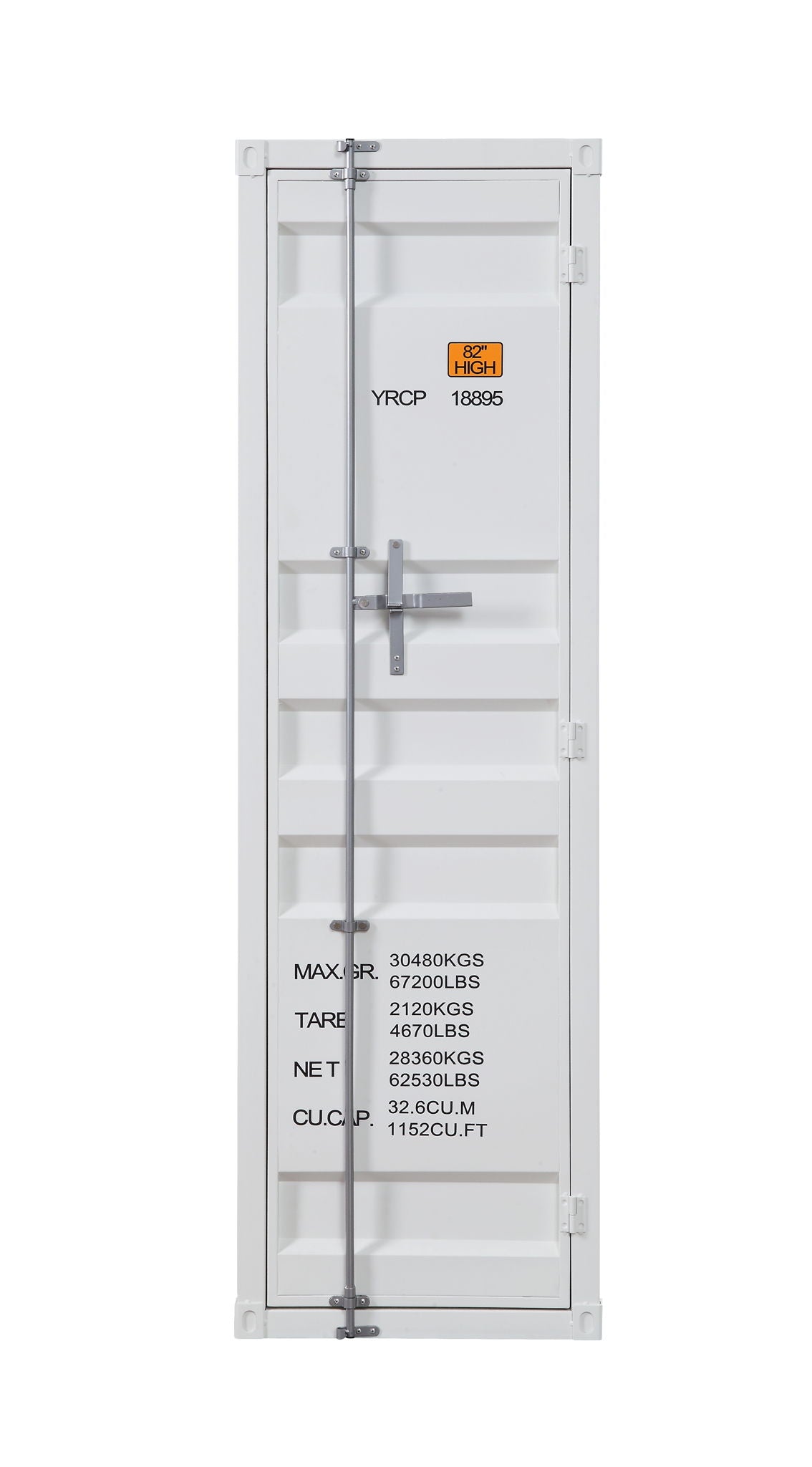 Urban Nest Metal Cargo Wardrobe with Industrial Lock - view 9