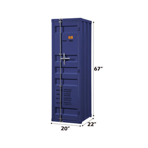 Urban Nest Metal Cargo Wardrobe with Industrial Lock