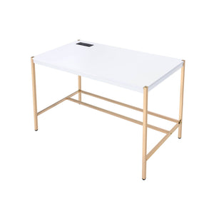 Urban Nest Midriaks Writing Desk With USB Port - view 3