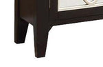 Urban Nest Mirrored Accent Console Cabinet with Solid Wood Legs - view 4