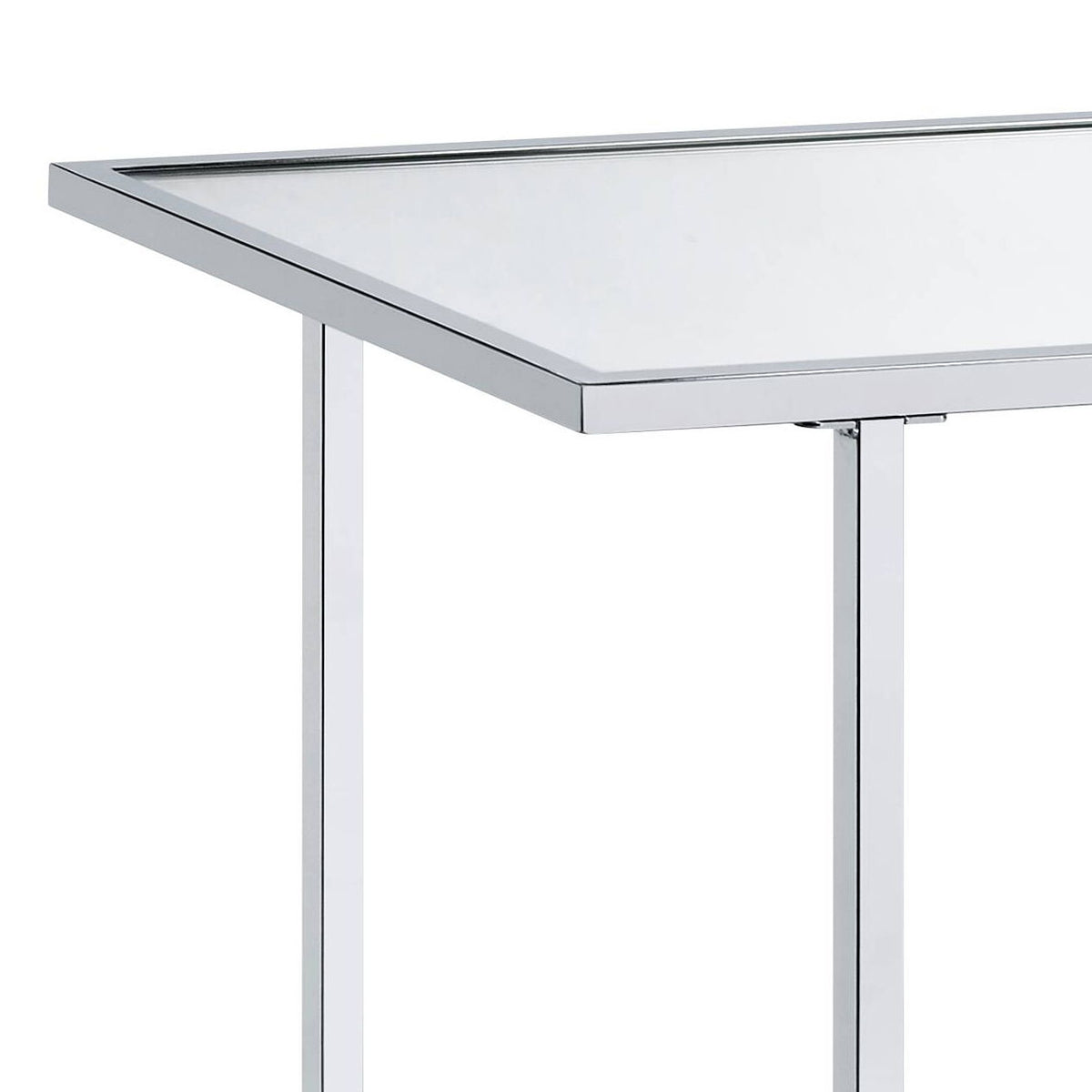 Angwin - Mirrored Faux Marble Console Table - Multi - Best Buy Furniture