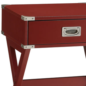 Urban Nest Modern Wood Accent Nightstand with Drawer