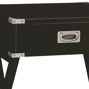 Urban Nest Modern Wood Accent Nightstand with Drawer - view 6