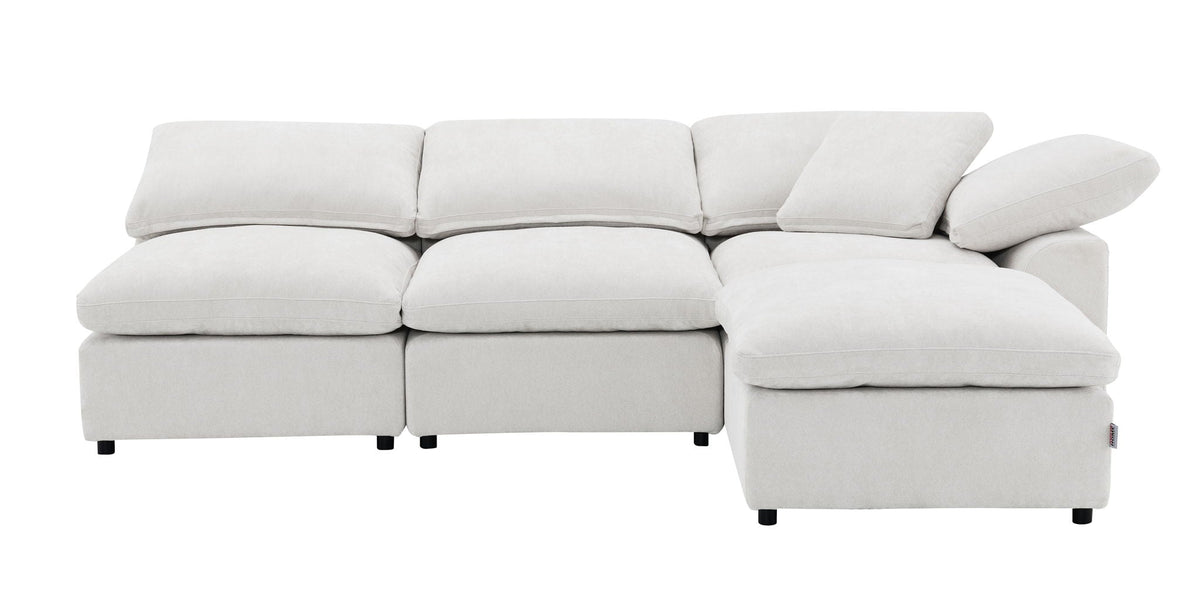 Urban Nest Naveen Modular Sectional With Ottoman - view 3
