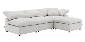 Urban Nest Naveen Modular Sectional With Ottoman - view 5